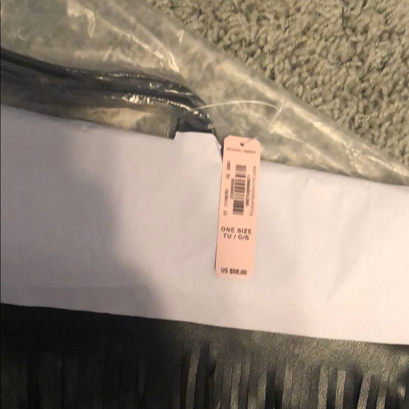 Y2K Fringe Faux Leather Bag Victorias Secret - Picture 2 of 2